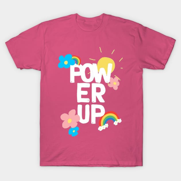 POWER UP T-Shirt by tzolotov